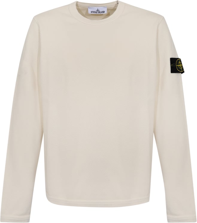 Stone Island Sweaters White