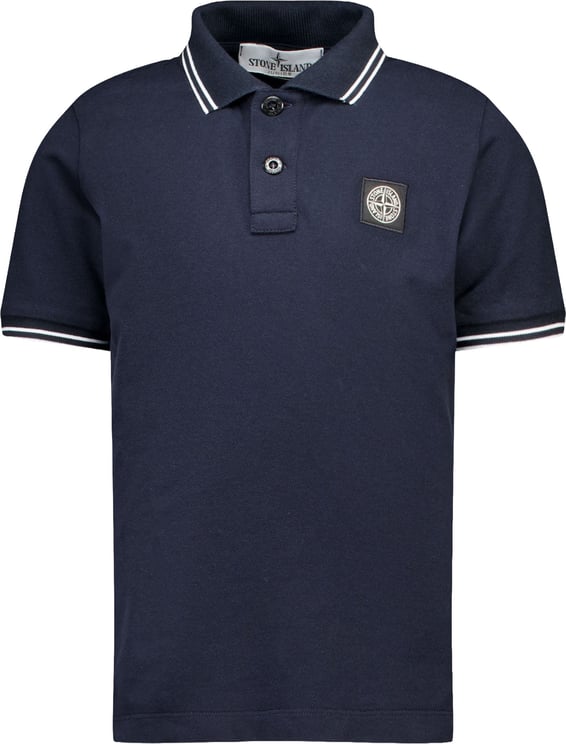 Stone Island Junior Stone Island Kinder Jongens Polo In Navy