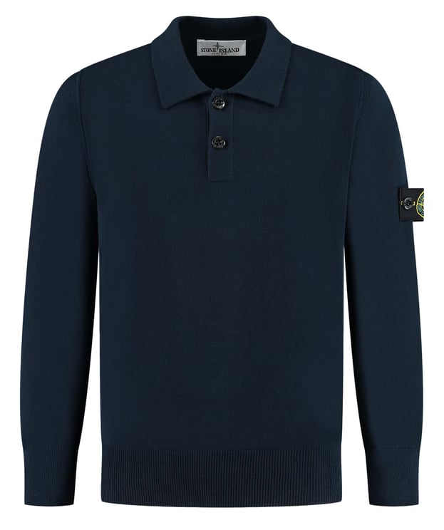 Stone Island Junior Ls Polo