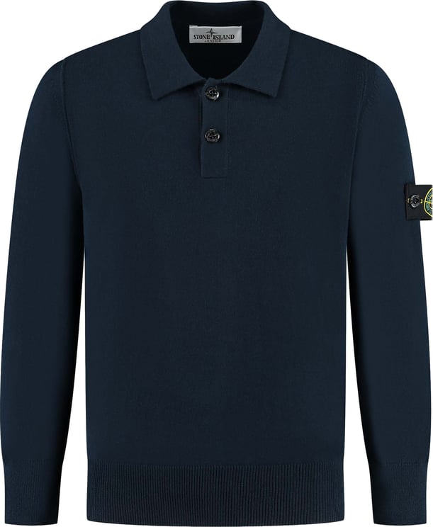 Stone Island Junior Ls Polo