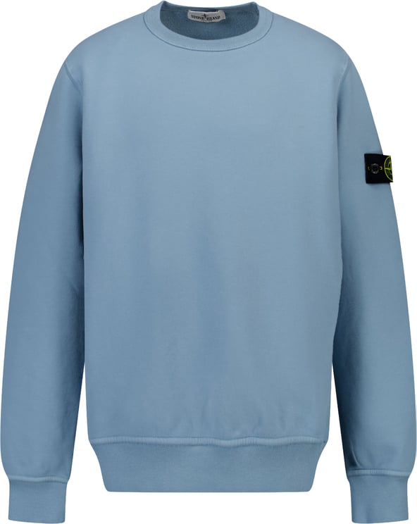 Stone Island Junior Stone Island Kinder Jongens Trui In Licht Blauw