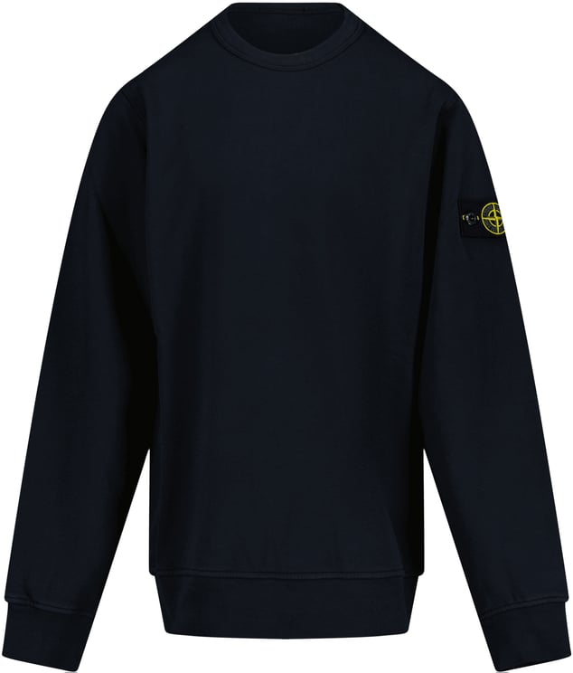 Stone Island Junior Stone Island Kinder Jongens Trui Navy