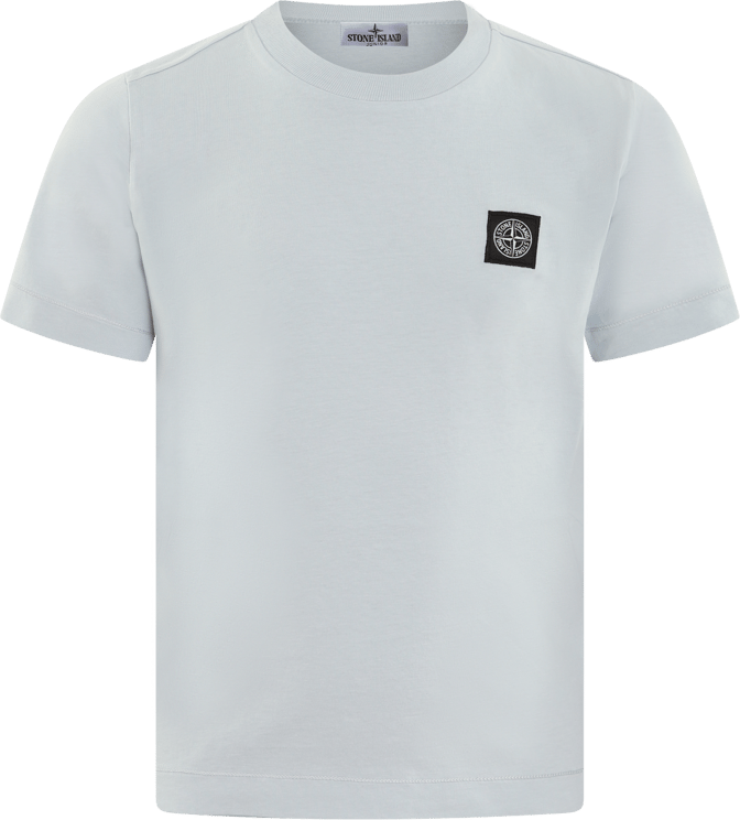 Stone Island Junior Kids Logopatch T-Shirt Sky Blue