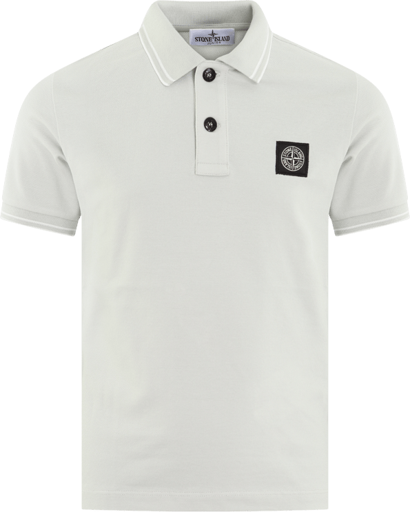 Stone Island Junior Kids Compasslogo Polo Groen