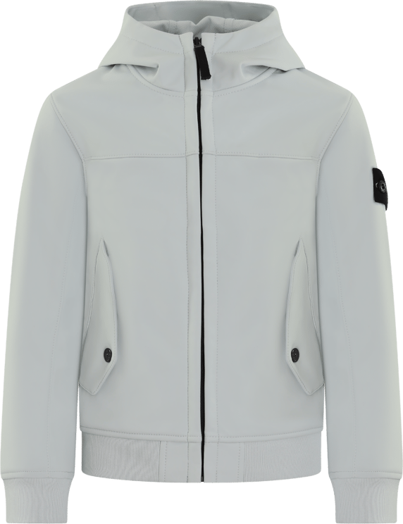 Stone Island Junior Kids Logopatch Jacket Blauw