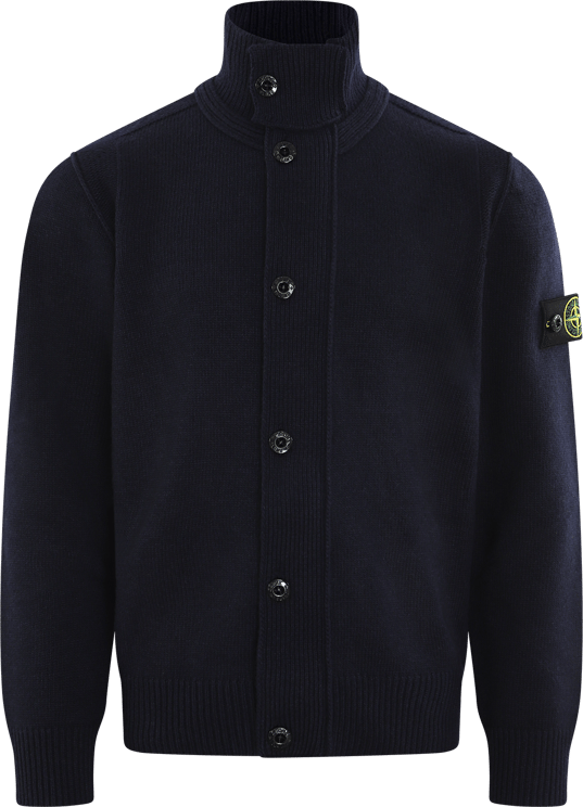 Stone Island Junior Kids Cardigan Blauw