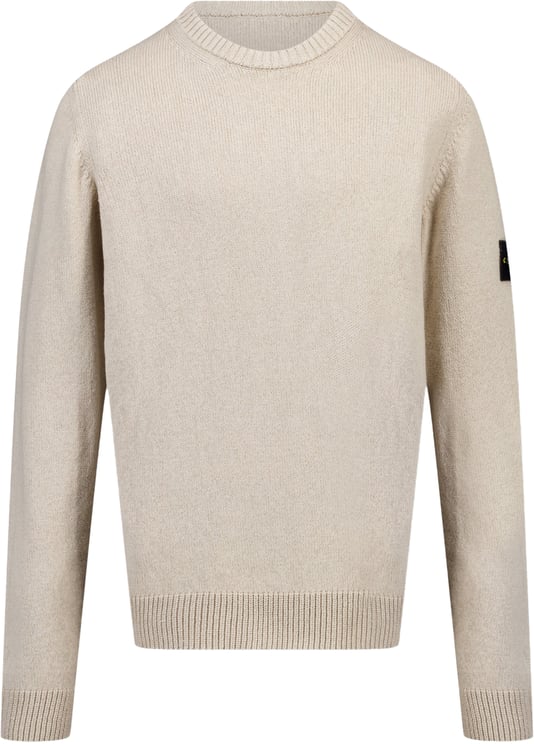 Stone Island Junior Stone Island Kinder Jongens Trui In Beige