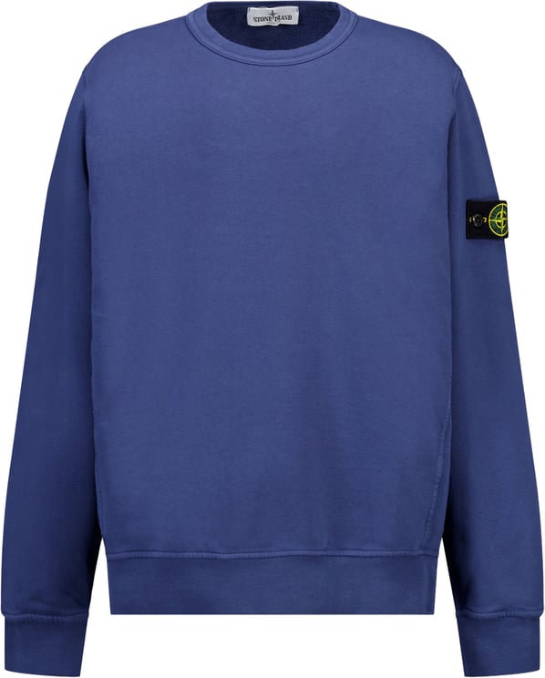 Stone Island Junior Stone Island Kinder Jongens Trui In Blauw