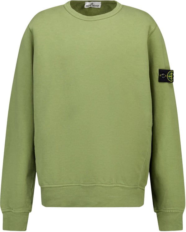 Stone Island Junior Stone Island Kinder Jongens Trui In Olijf Groen