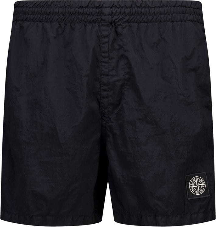 Stone Island Junior Stone Island Kinder Jongens Zwemkleding In Navy