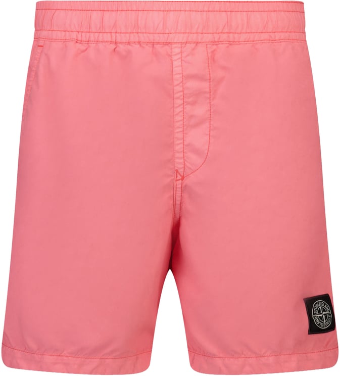 Stone Island Junior Stone Island Kinder Jongens Zwemkleding In Roze