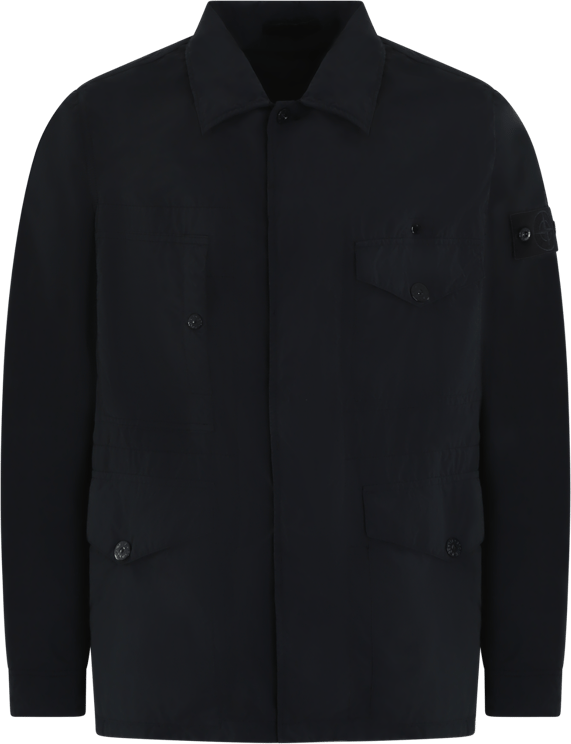 Stone Island Heren Field Ghost Jacket Blauw