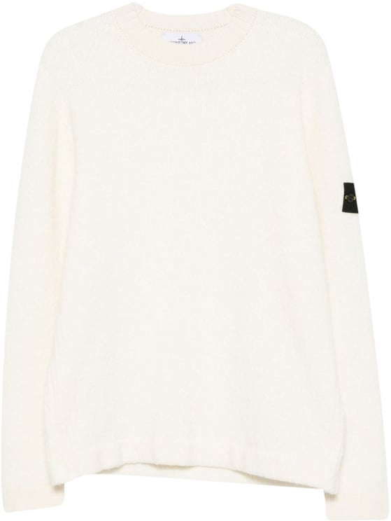 Stone Island Sweaters Ivory