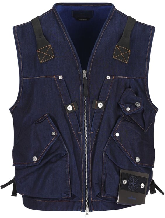 Stone Island Jackets Blue