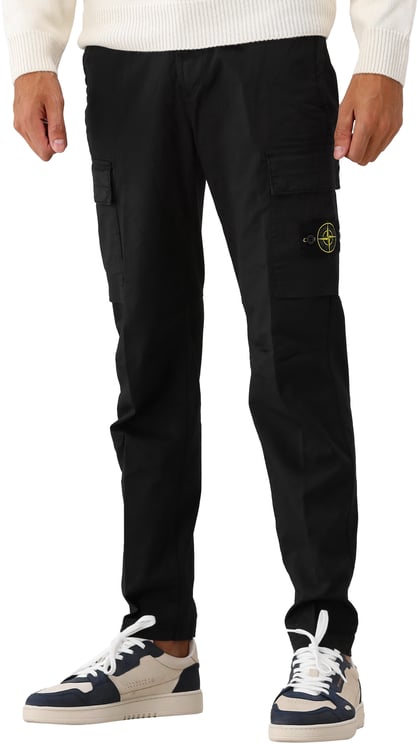 Stone Island Stone Island Cargobroek Zwart