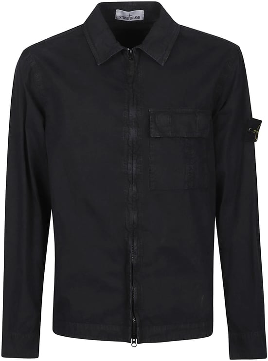 Stone Island Overshirt Jacket Blue