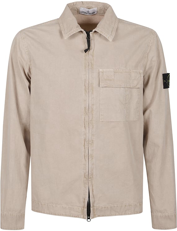 Stone Island Overshirt Jacket Brown