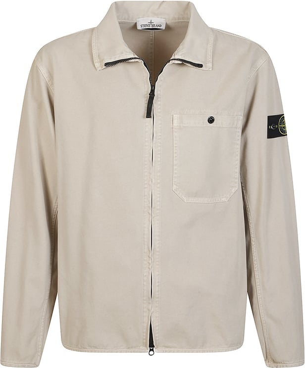 Stone Island Overshirt Jacket Brown