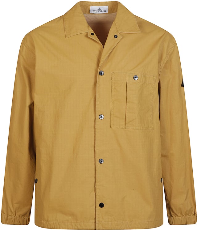 Stone Island Overshirt Jacket Brown