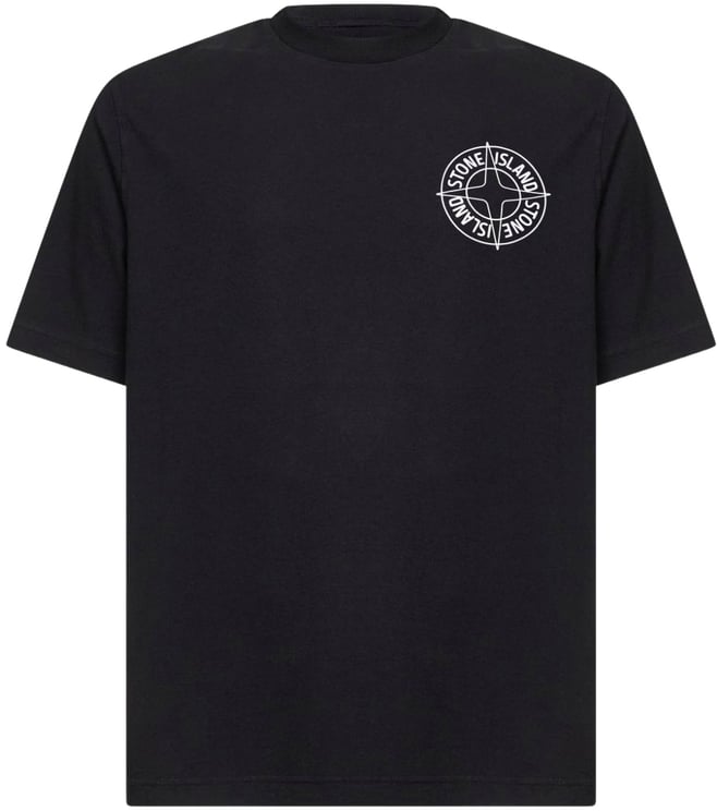 Stone Island T-Shirts And Polos Black