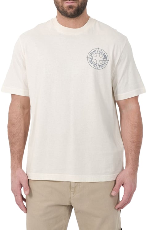Stone Island T-Shirts And Polos Ivory