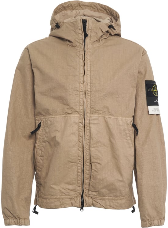Stone Island Technical hooded jacket