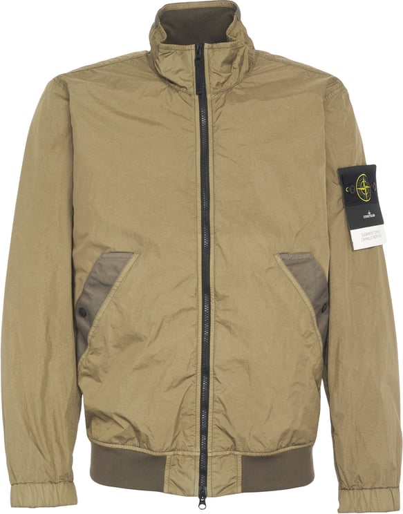 Stone Island Jacket with logo label