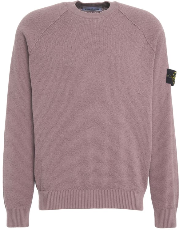 Stone Island Sweater with logo patch