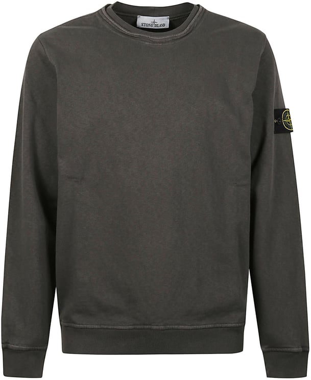 Stone Island Logo Sweatshirt Black