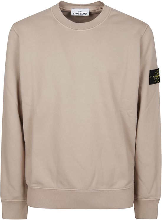 Stone Island Basic Logo Sweatshirt Brown