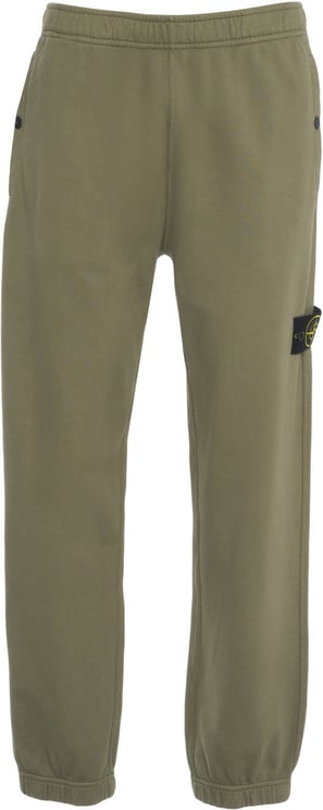 Stone Island Joggers with logo label