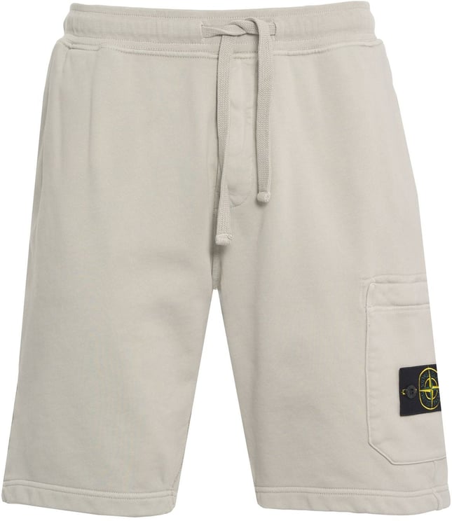 Stone Island Shorts with logo label