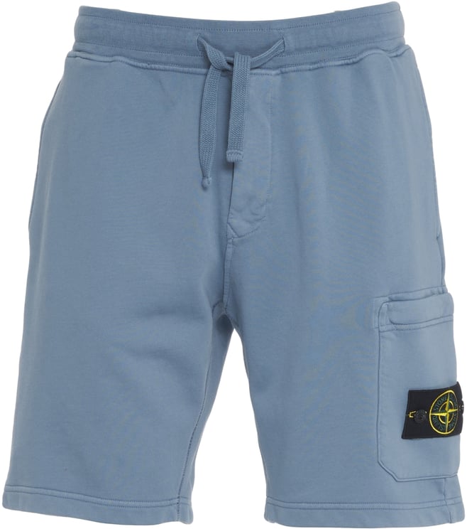 Stone Island Shorts with logo label