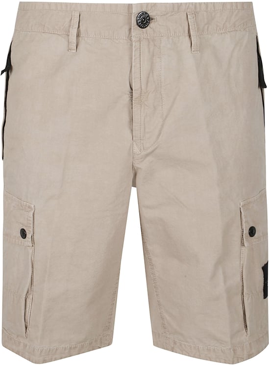 Stone Island Slim Bermuda Brown