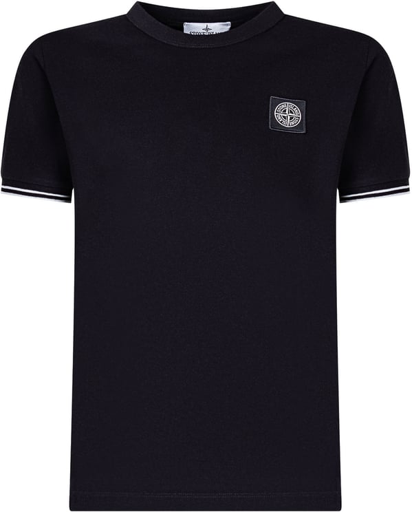 Stone Island T-shirt con Patch sul Petto