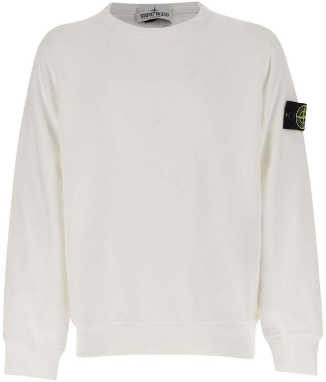 Stone Island Sweaters White