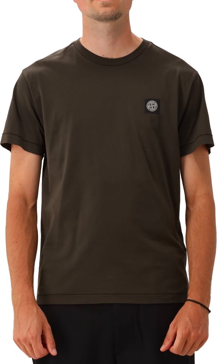Stone Island Stone Island T-shirt Groen SS