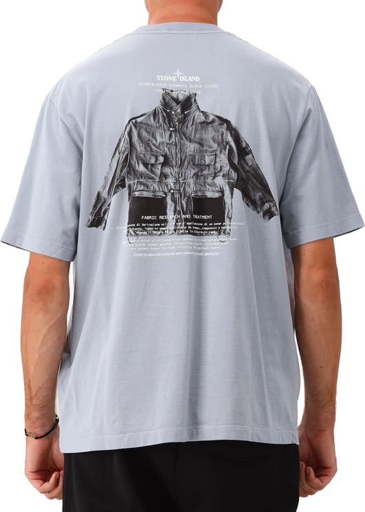 Stone Island Stone Island T-shirt Blauw Archivio