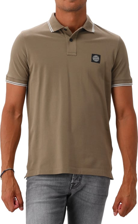 Stone Island Stone Island Polo Groen SS