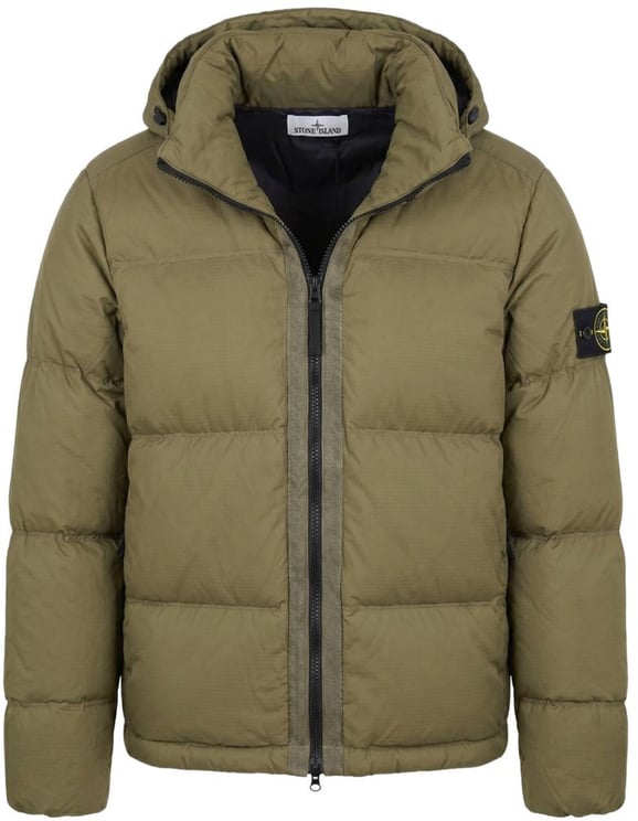 Stone Island Coats Army Green