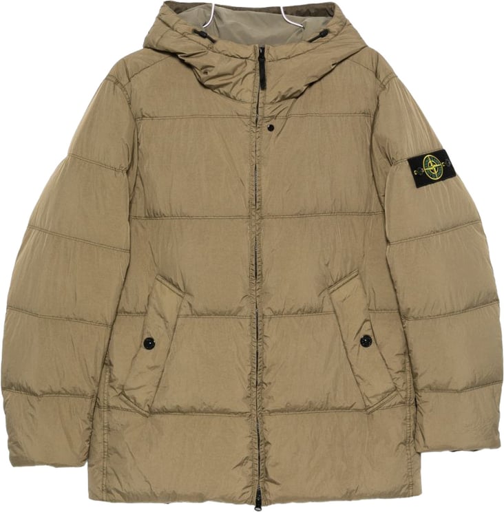Stone Island Coats Army Green