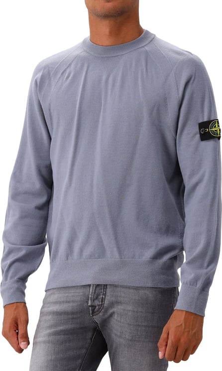 Stone Island Stone Island Gebreide Trui Blauw