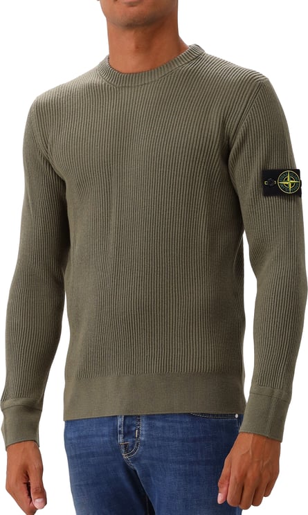 Stone Island Stone Island Gebreide Trui Groen