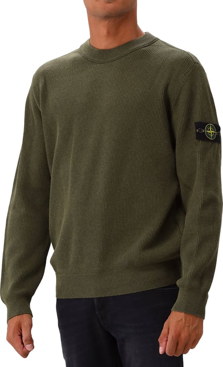 Stone Island Stone Island Gebreide Trui Groen