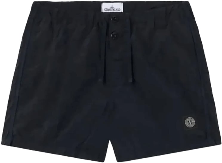 Stone Island NYLON METAL IN ECONYL GEREGENEREERDE NYLON ZWEMBROEK MARINEBLAUW