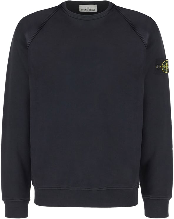 Stone Island Stone Island Blue cotton sweatshirt