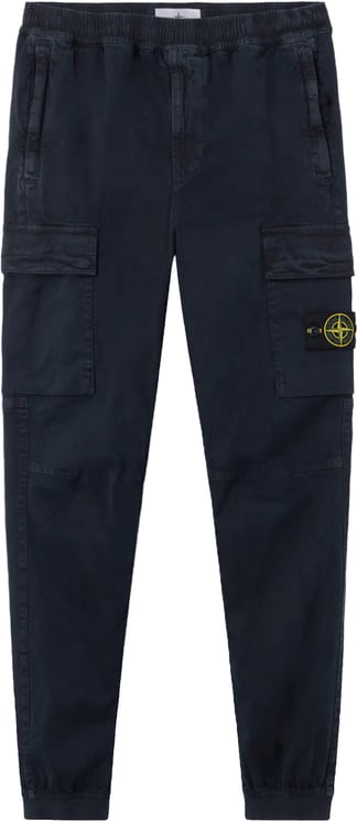 Stone Island STRETCH ORGANIC BROKEN TWILL COTTON 'OLD' EFFECT CARGO PANTS