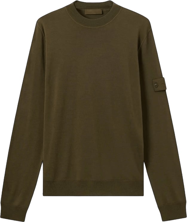 Stone Island LIGHT PURE RWS WOOL GHOST CREWNECK