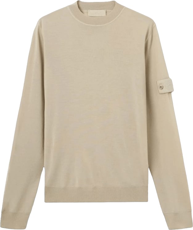 Stone Island LIGHT PURE RWS WOOL GHOST CREWNECK