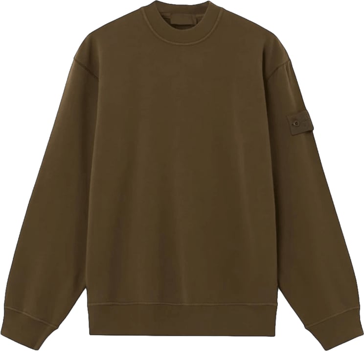 Stone Island ORGANIC COTTON STRETCH FLEECE GHOST SWEATER